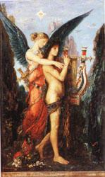 Gustave Moreau Hesiod and the Muse China oil painting art